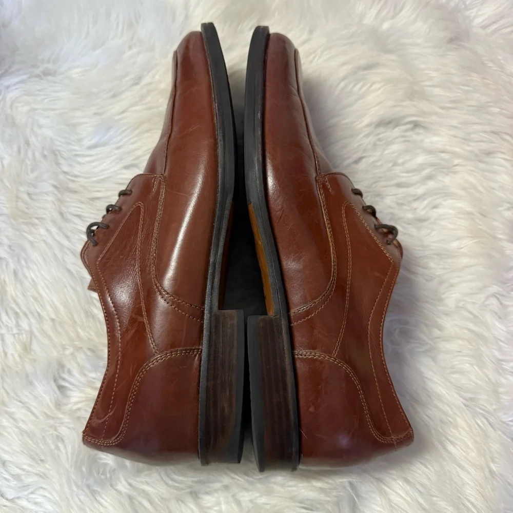 Johnston & Murphy Signature Series Leather Oxford Shoes – Men’s 10M